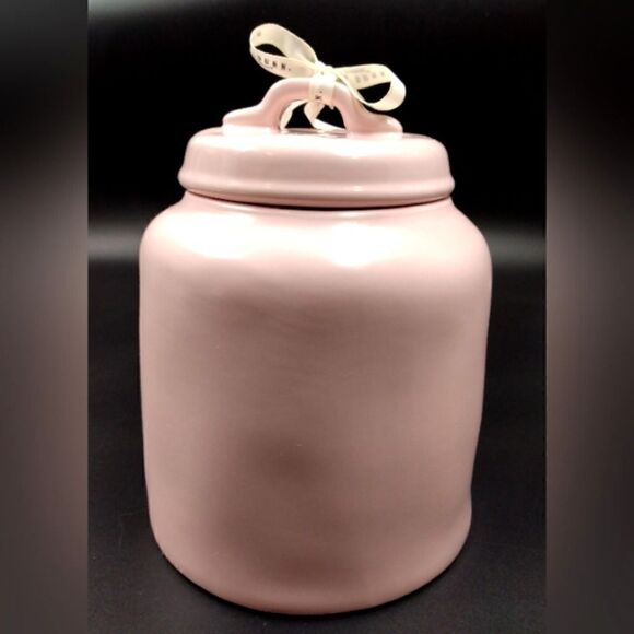 Rae Dunn Magenta Large Cookie Jar Grandma's Cookies Pink - Picture 5 of 14